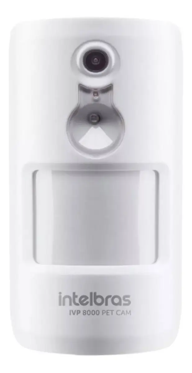 Sensor IVP 8000 Pet Cam Intelbras da Série 8000 para sistema de alarme de apartamento