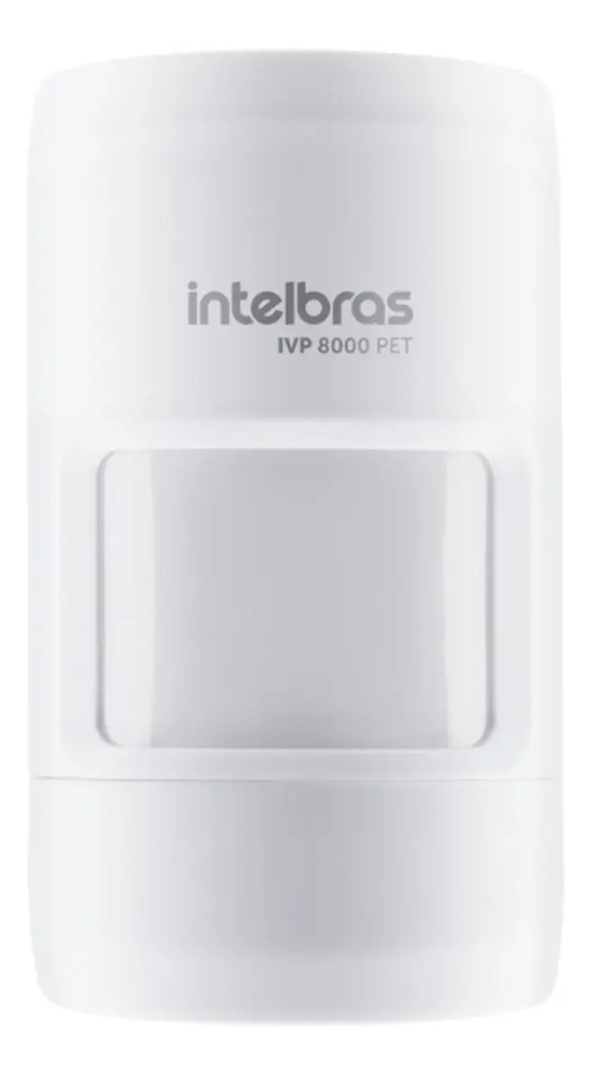 Sensor IVP 8000 Pet Intelbras da Série 8000 para sistema de alarme de apartamento