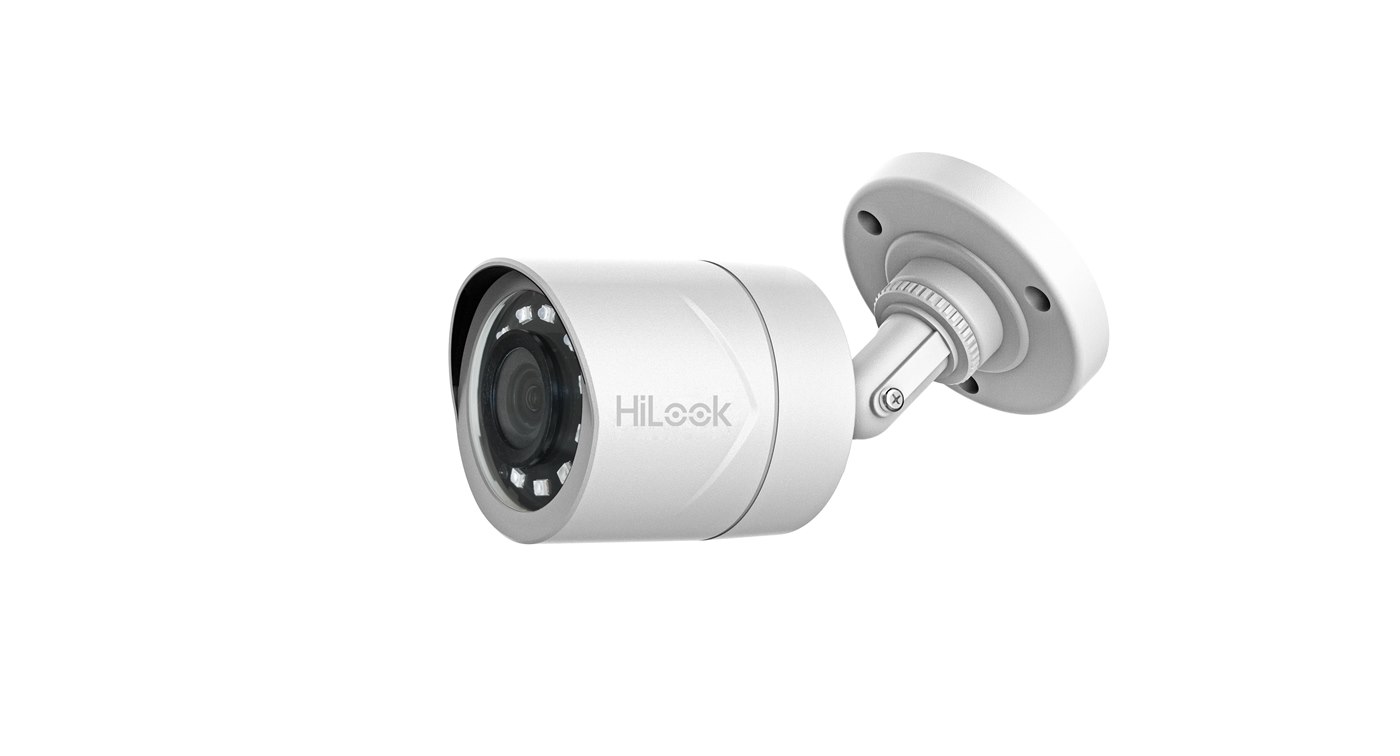Câmera HiLook THC-B110C-P usada como alternativa econômica 720p para comparar com a Intelbras VHL 1120