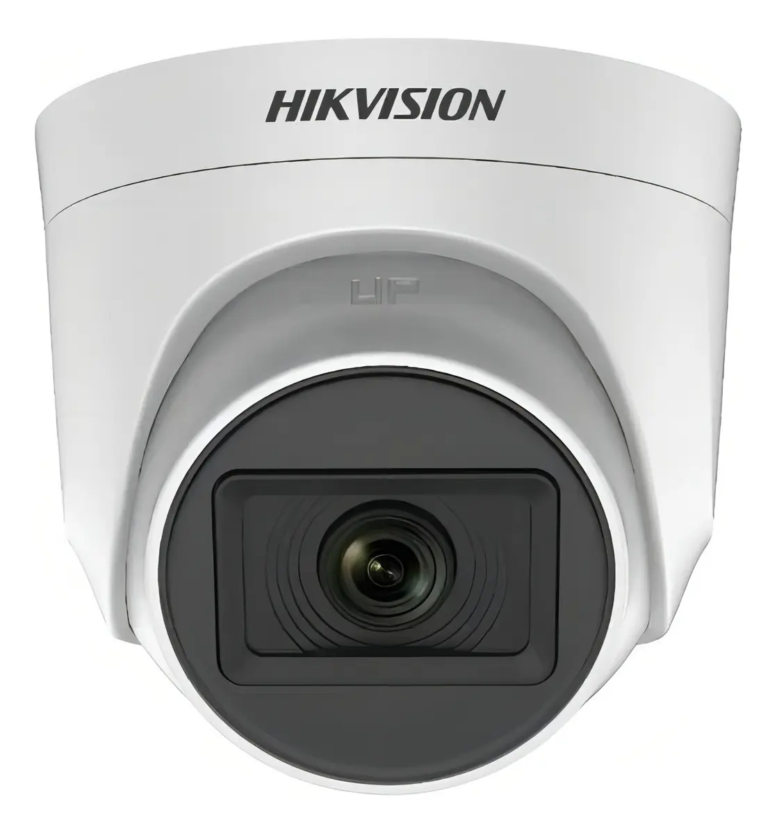 C&acirc;mera Hikvision turret Turbo HD coaxial para sistema anal&oacute;gico