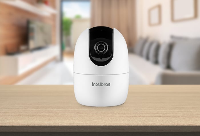 Câmera interna Intelbras iM4 com visão 360 graus