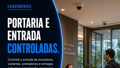 Portaria e controle de acesso para condomínios