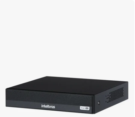 Intelbras MHDX 1008-C, DVR de 8 canais, vista frontal