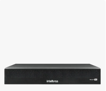 Intelbras MHDX 1204-C, DVR de 4 canais, vista frontal