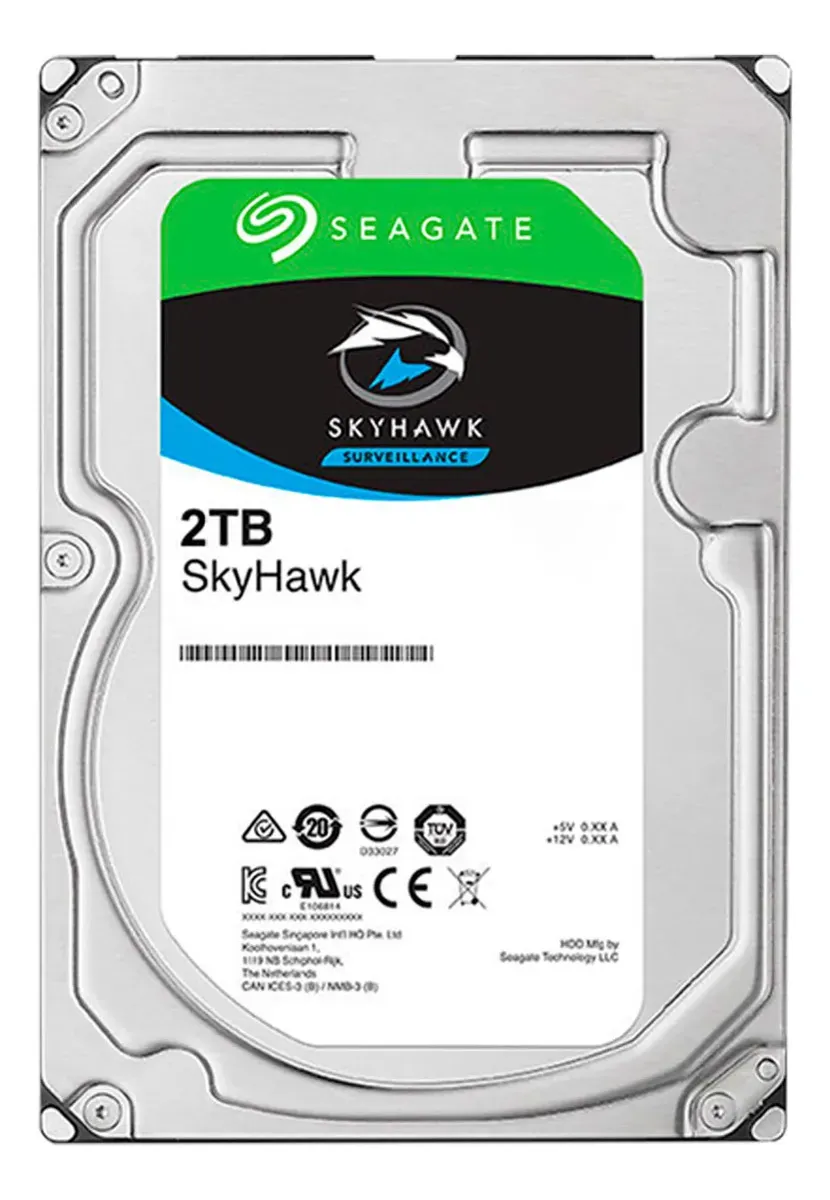 HD Seagate SkyHawk 2TB para CFTV