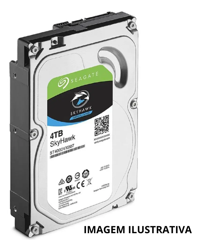 HD Seagate SkyHawk 4TB para CFTV