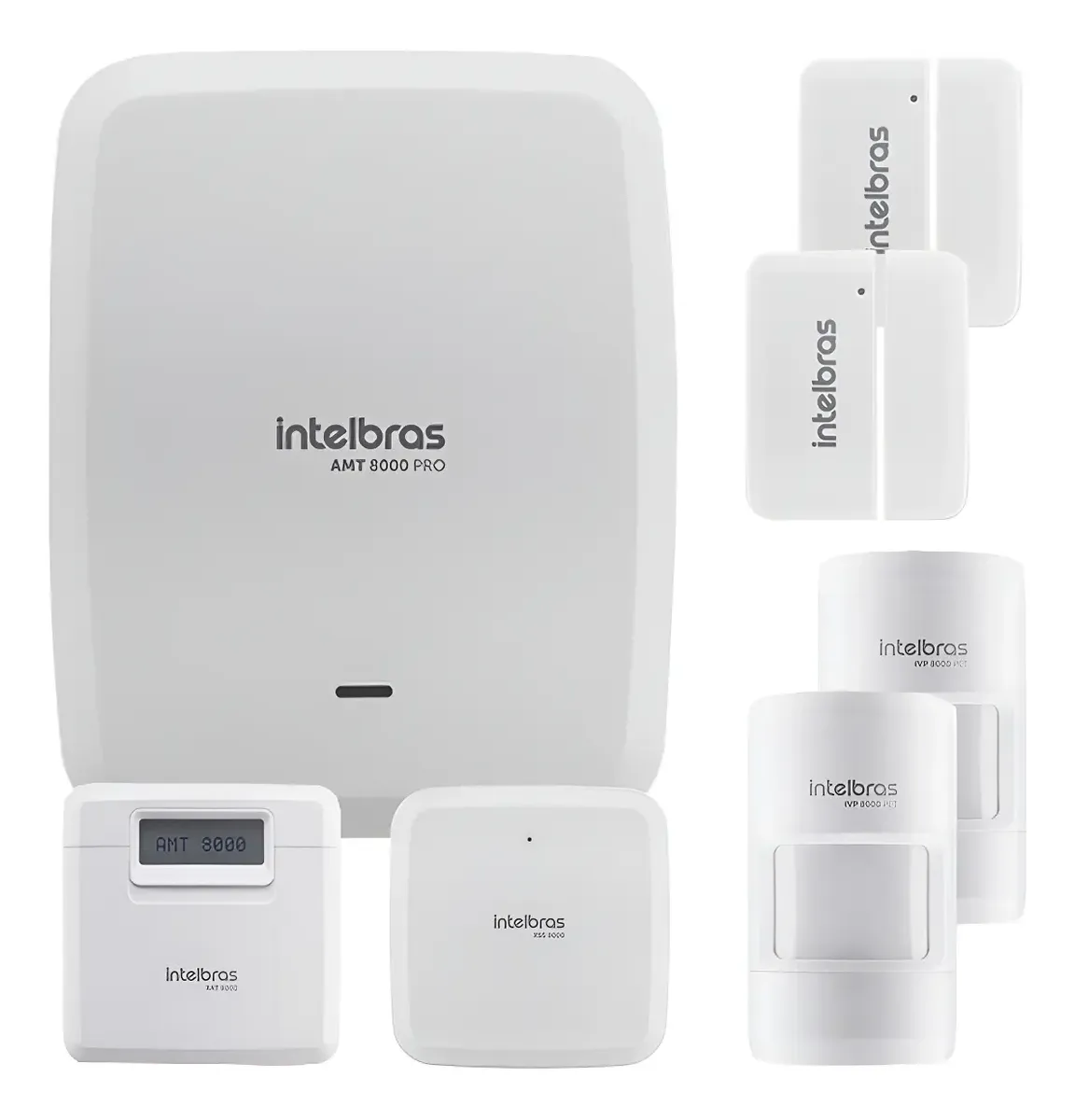 Kit alarme Intelbras AMT 8000 Pro