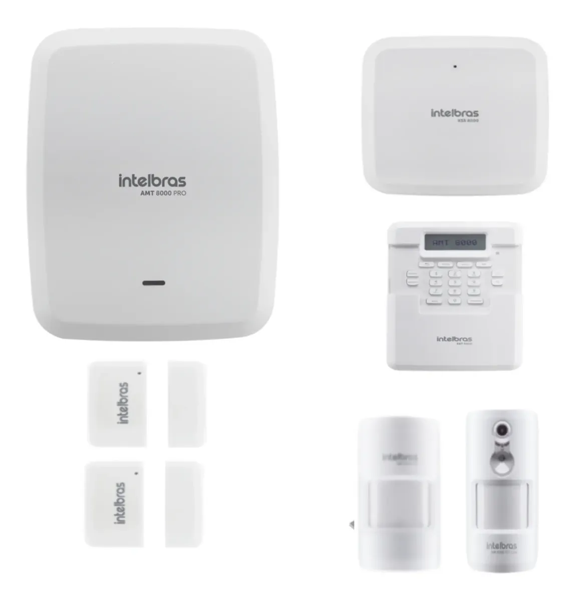Kit Intelbras AMT 8000 Pro com Pet Cam